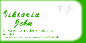 viktoria jehn business card